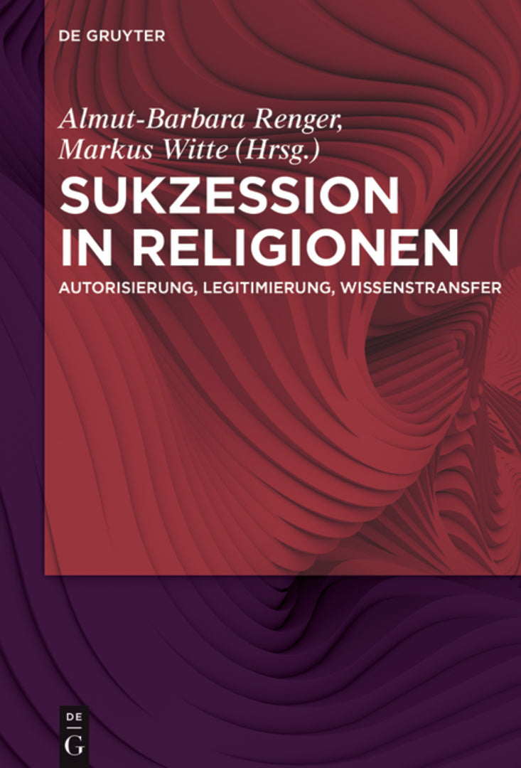 Cover image for Sukzession in Religionen ISBN 9783110439656